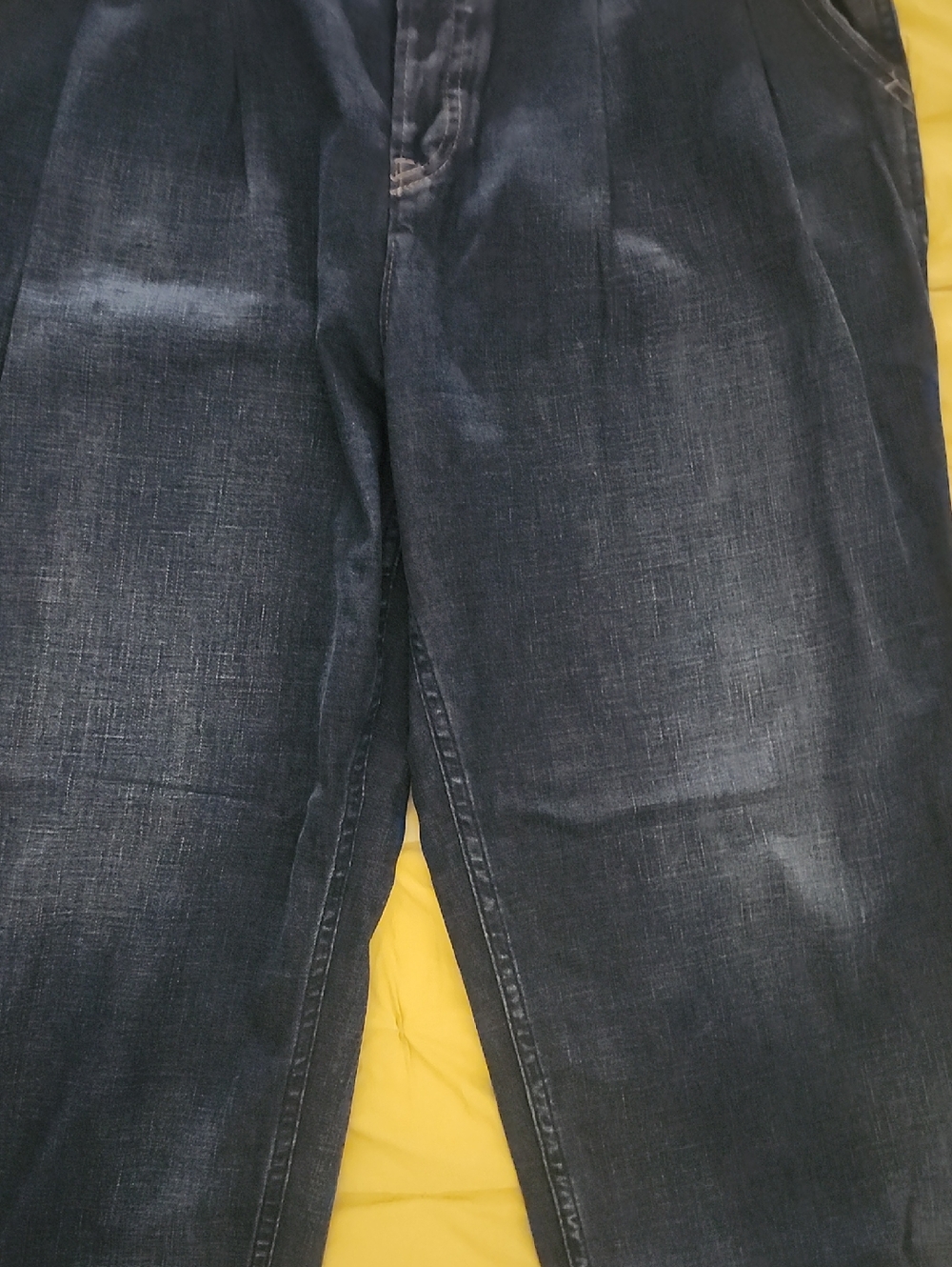 Women's Dark Wash Blue Jeans